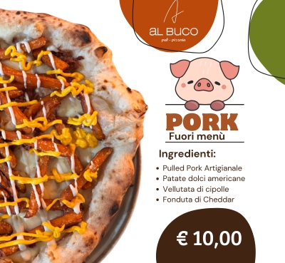 Fuori menù - Pizza Pork