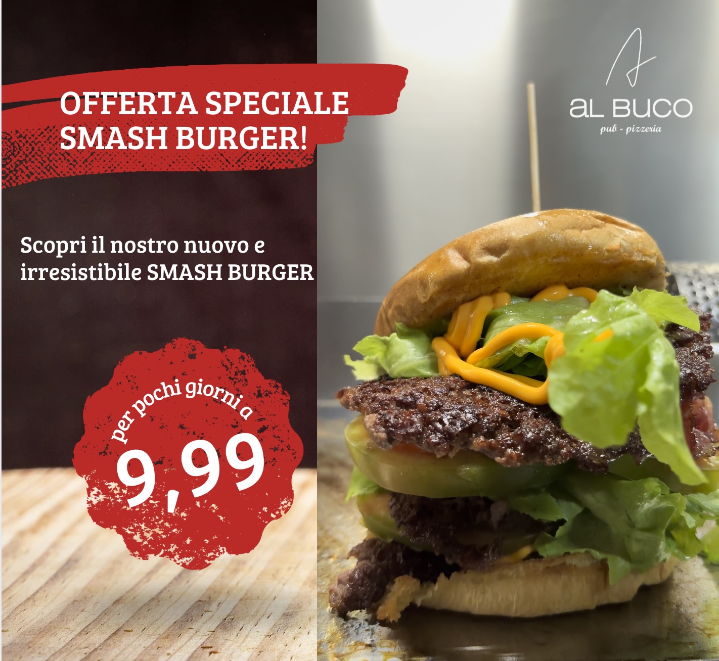 Novità - smash burger